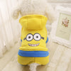 New Dog Hoodies Warm Winter Dog Clothes Fleece 4 legs Dogs Costume Cute Pet Coat Jacket Cartoon Jumpsuit Clothing for Puppy Dogs