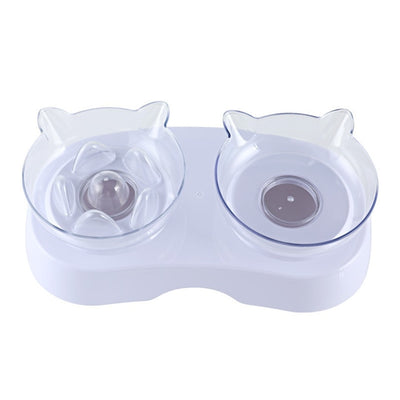 Cat Bowls with Stand