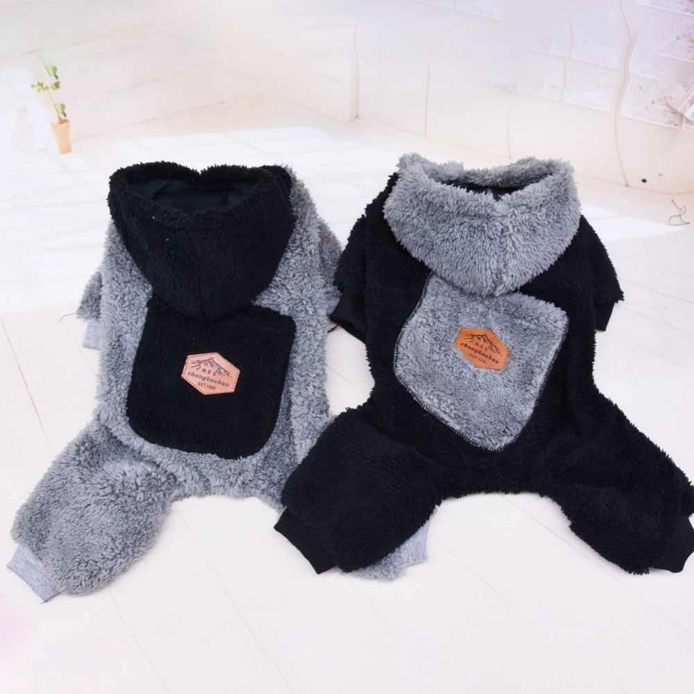 Pet Clothes for Dog Clothes Winter Pet Costume Clothing Dog Coat Jacket Hooded Warmth Thicken Small Big Medium Cats Clothes Pets